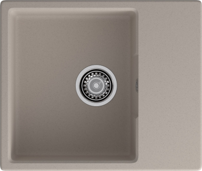 Детальное фото товара: GranFest URBAN GF-UR-658L, мойка, гранит, песочный