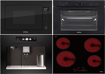 Фото товара: KORTING HK 63500 B + OKB 4701 CNRN + KMI 825 TGN + KCM 9830 BCG