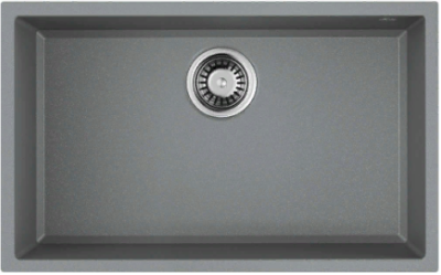 Omoikiri Tedori 66-U-GR, мойка, гранит, leningrad grey