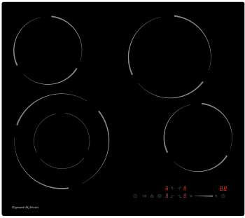 Zigmund & Shtain CN 50.6 B Фото товара: Zigmund & Shtain CN 50.6 B стеклокерамическая поверхность