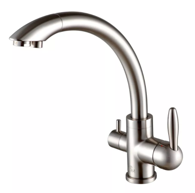 Paulmark ESSEN, смеситель, брашированная сталь Paulmark ESSEN, смеситель, брашированная сталь