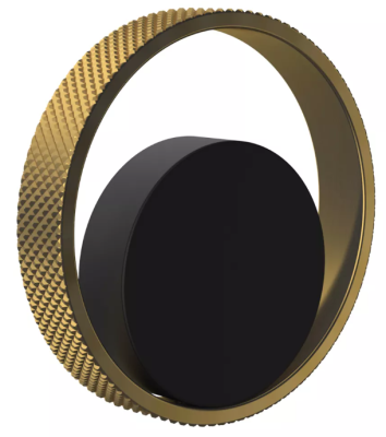 Paulmark Ручка для смесителя Urban, антрацит-брашированное золото