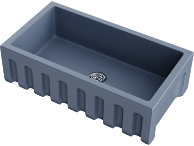 Детальное фото товара: Omoikiri Mikura 91-SB, мойка, керамика, smoky blue