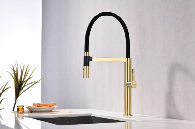 Детальное фото товара: Paulmark LEADER, смеситель, светлое золото