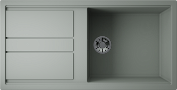 Фото товара: Omoikiri Kitagawa 100-WG, мойка, керамика, wind green