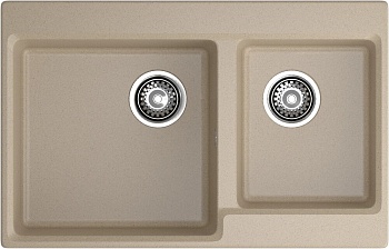 Фото товара: GranFest LEVEL GF-LV-780K, мойка, мрамор, песочный