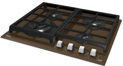 Детальное фото товара: Teka GZC 64320 XBN LONDON BRICK BROWN газовая поверхность