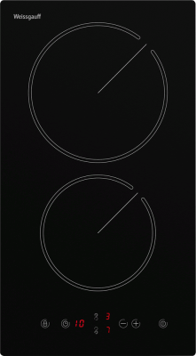 Детальное фото товара: Weissgauff HV 32 BM стеклокерамическая поверхность