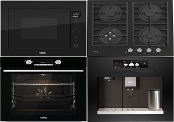 Фото товара: KORTING HGG 6825 CTN + OKB 8481 ESN PYRO + KMI 825 TGN + KCM 9830 BCG