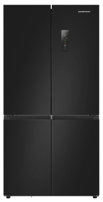 Фото товара: MEFERI MFR70BK TOTAL NO FROST CROSS DOOR ULTRA