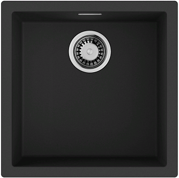 Фото товара: Omoikiri Yamakawa 45T-U/I-BL, мойка, гранит, черный