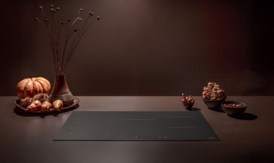 Детальное фото товара: Falmec PIANO INDUZIONE BLACK MATT 90x51 индукционная поверхность