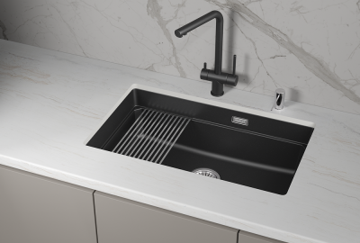Детальное фото товара: GRANULA 7303iU мойка, гранит, шварц