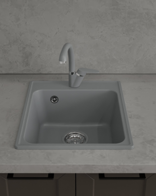 Детальное фото товара: ЭкоМ 4248, мойка, гранит, серый