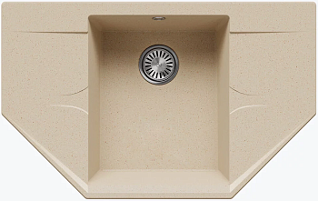 Фото товара: Polygran RIFF-800, мойка, мрамор, опал 328