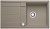 Фото товара: Blanco Metra 5S, мойка, гранит, серый беж с клапаном-автоматом