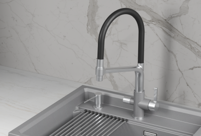 Детальное фото товара: GRANULA 5083 смеситель, нержавеющая сталь, алюминиум