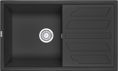 GRANULA 8601 мойка, гранит, турмалин Детальное фото товара: GRANULA 8601 мойка, гранит, турмалин