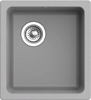 Фото товара: Ewigstein EW-3540, мойка, гранит, серый металлик
