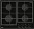 Фото товара: Teka GBC 64100 KBN NIGHT RIVER BLACK газовая поверхность