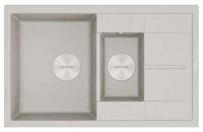 Paulmark FLUGEN 60/1,5, мойка, гранит, серый Paulmark FLUGEN 60/1,5, мойка, гранит, серый