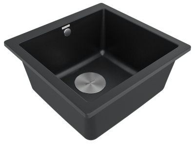 Детальное фото товара: Paulmark GERA 50, мойка, гранит, черный металлик
