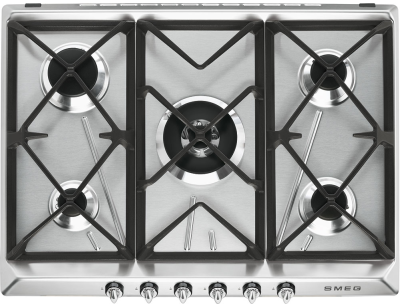 Детальное фото товара: Smeg SR975XGH газовая поверхность