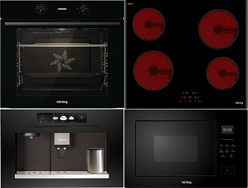 Фото товара: KORTING HK 60003 B + OKB 2820 EN + KMI 827 GN + KCM 9830 BCG