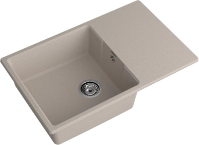 Детальное фото товара: GranFest URBAN 678L, мойка, гранит, песочный