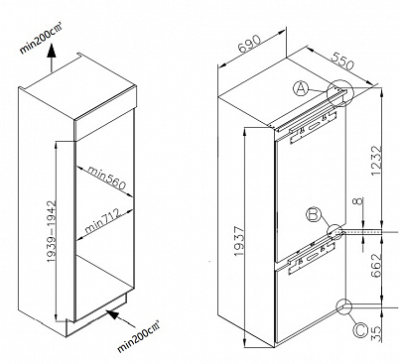 Схема встраивания