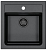 Фото товара: ALVEUS GRANITAL ATROX 20 CARBON - G91, мойка, гранит, черный (в комплекте с сифоном 1148149)