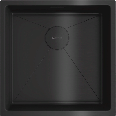 Детальное фото товара: Omoikiri Taki 44-U/IF-GB, мойка, нержавеющая сталь/графит