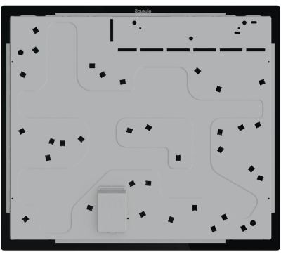 Детальное фото товара: Gorenje ECT642BCSCE стеклокерамическая поверхность