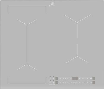 Фото товара: Electrolux EIV63440BS индукционная поверхность
