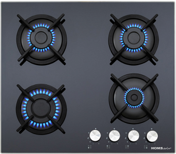 Фото товара: HOMSair HGG641BK газовая поверхность