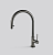 Фото товара: Falmec TREVI ROUND PVD BRUSHED GUN METAL, смеситель, оружейная сталь