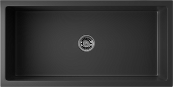 Фото товара: Omoikiri Mikura 91 BL, мойка, керамика, черный