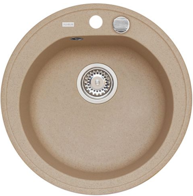 ALVEUS NIAGARA 10, мойка, гранит, бежевый ( с сифоном 1105296)