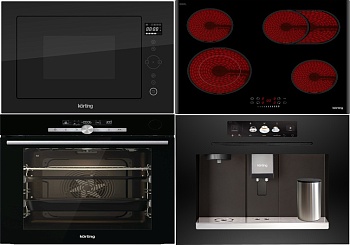 Фото товара: KORTING HK 62550 B + OKB 9982 EN ST + KMI 825 TGN + KCM 9830 BCG