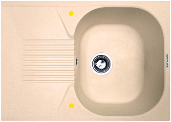 Zigmund & Shtain KLASSISCH 695, мойка, топленое молоко Фото товара: Zigmund & Shtain KLASSISCH 695, мойка, топленое молоко