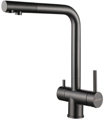 Детальное фото товара: Paulmark SKALEN, смеситель, вороненая сталь