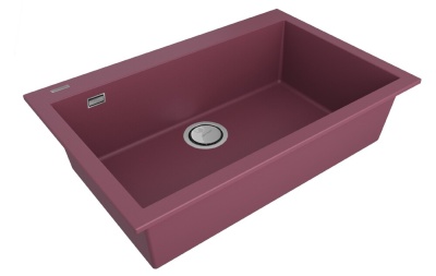 Paulmark DECORATION 76, мойка, гранит, merlot Детальное фото товара: Paulmark DECORATION 76, мойка, гранит, merlot