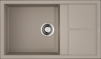 Фото товара: Omoikiri Sumi 86-SA, мойка, гранит, бежевый