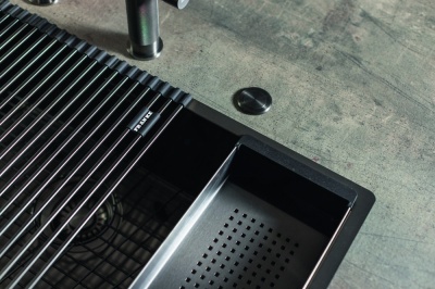 Детальное фото товара: Franke BXM 210/110-68 F-INOX, мойка, нержавеющая сталь, антрацит