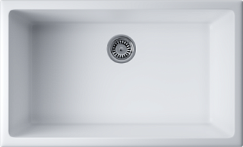 Фото товара: Omoikiri Okinoshima 76-U/I-WH, мойка, керамика, белый