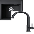 Omoikiri Daisen 51-BL + Shinagawa Slim-BL черный