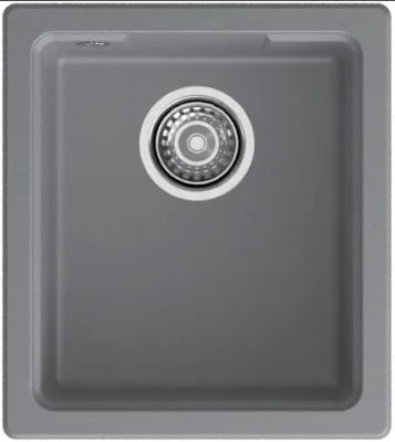 Детальное фото товара: GranFest URBAN 4540, мойка, гранит, темно-серый