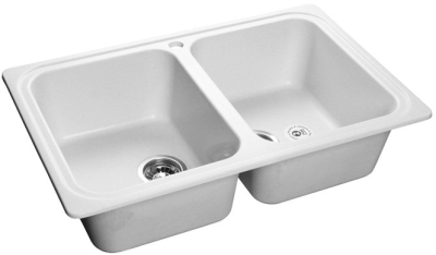 Детальное фото товара: GranFest STANDART GF-S-780 K, мойка, мрамор, иней