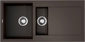 Фото товара: Omoikiri Sakaime 100-2-ES, мойка, гранит, espresso