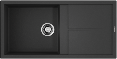 Omoikiri Sumi 100-BL, мойка, гранит, черный